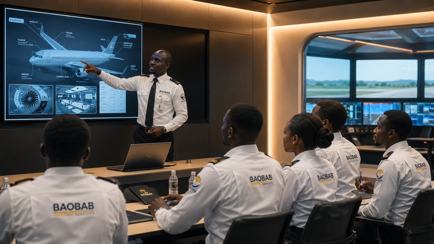 Visuel premium aviation Baobab Aviation Services